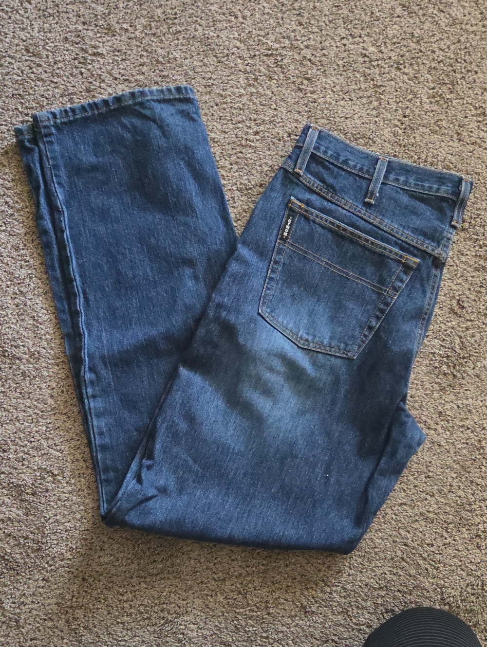Cinch Men's Dark Blue Relaxed Fit Jeans